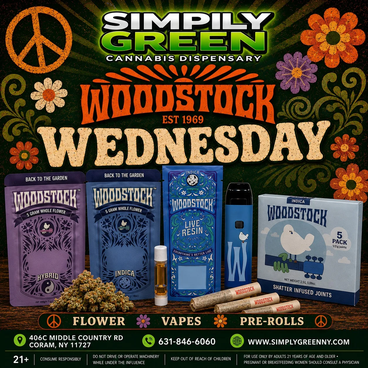 Woodstock products featured at Simply Green