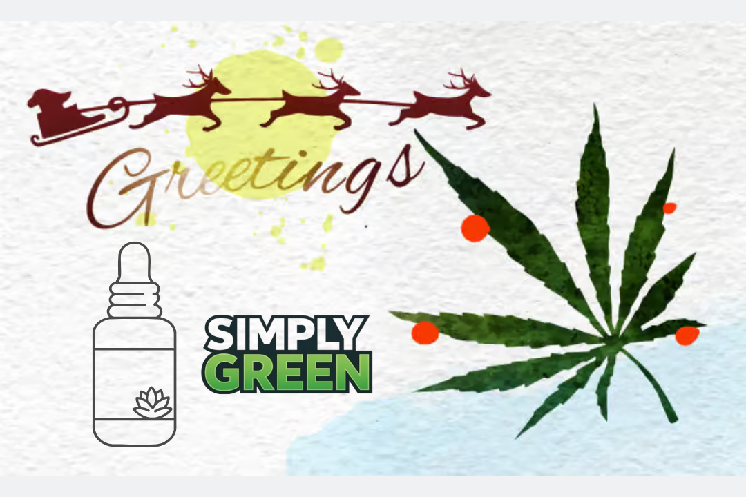 christmas celebrations with thc drops