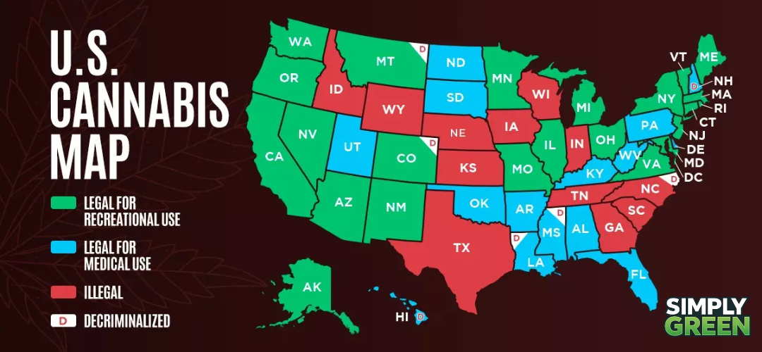 list of medical marijuana approved states (2026)